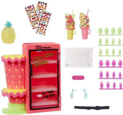 MGA L.O.L. Surprise! OMG Nehtové studio herní set s panenkou Pinky Pops