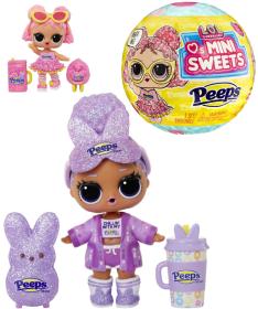 MGA L.O.L. Surprise! Panenka Loves Peeps Mini Sweets 7 překvapení 2 druhy v kouli MGA L.O.L. Surprise! Panenka Loves Peeps Mini Sweets 7 překvapení 2 druhy v kouli