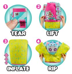 MGA L.O.L. Surprise! Tweens Panenka Emma Emo a nafukovací zvířátko na baterie