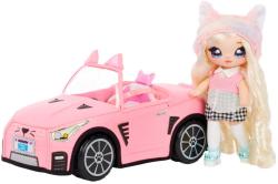 MGA Na! Na! Na! Surprise Stylový kabriolet autíčko soft textilní pro fashion panenku