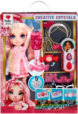 MGA RAINBOW HIGH Creative Crystals fashion panenka Bella Parker s doplňky