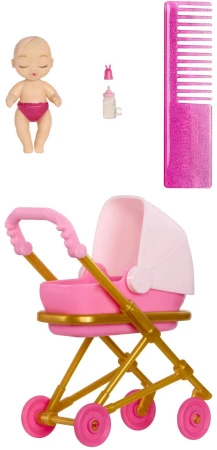MGA RAINBOW HIGH Junior fashion panenka Stella chůva set s doplňky