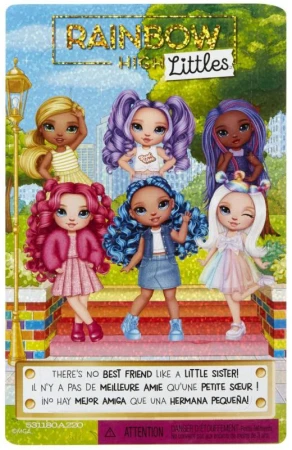 MGA RAINBOW HIGH Malá sestřička fashion panenka s doplňky 6 druhů