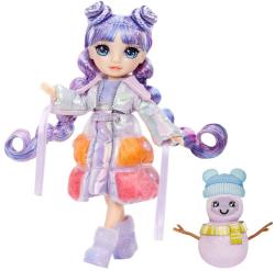 MGA RAINBOW HIGH Zimní fashion panenka Violet Villow set s doplňky