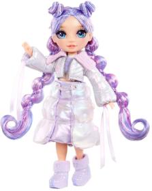 MGA RAINBOW HIGH Zimní fashion panenka Violet Villow set s doplňky