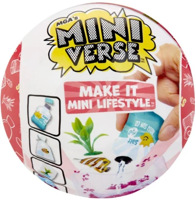 MGAs Mini Verse izbové dekorácie séria 1 s prekvapením rôzne druhy v guli MGAs Mini Verse izbové dekorácie séria 1 s prekvapením rôzne druhy v guli