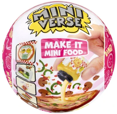 MGAs Mini Verse umělé jídlo občerstvení s doplňky série 2 s překvapením v kouli MGAs Mini Verse umělé jídlo občerstvení s doplňky série 2 s překvapením v kouli