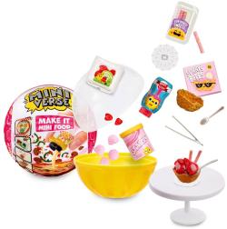 MGAs Mini Verse umělé jídlo občerstvení s doplňky série 2 s překvapením v kouli