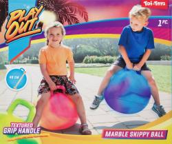 Míč dětský gymnastický skákací 45cm nafukovací hopsadlo s úchytem 4 barvy