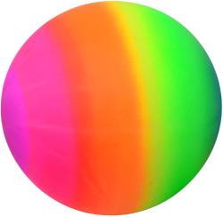 Míč duhový nafukovací gumový balónek 20cm v síťce