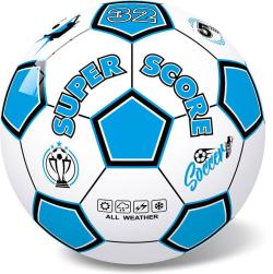 Míč fotbalový balon Super Score vel. 5 kopačák s potiskem 5 barev