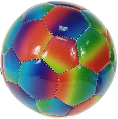 Míč fotbalový mini na kopanou duhový balón kopačák vel. 2 Míč fotbalový mini na kopanou duhový balón kopačák vel. 2