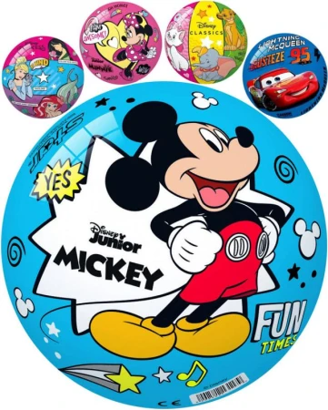 Míč MONDO 11cm malý s obrázkem Disney s potiskem 5 druhů Míč MONDO 11cm malý s obrázkem Disney s potiskem 5 druhů