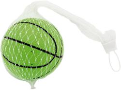 Míček basketbal guma 8,5cm balonek v síťce 5 barev