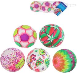 Míček Gametime soft měkký s potiskem 7cm 5 druhů set 3ks v síťce