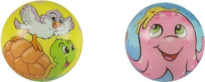 Míček soft pěnový zvířátka 6cm lehký barevný balónek 6 druhů