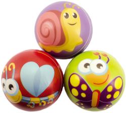 Míček soft pěnový zvířátko 10cm veselý balonek s potiskem 6 druhů