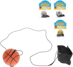 Míček vracející se balónek 6cm na gumičce 4 druhy v sáčku Míček vracející se balónek 6cm na gumičce 4 druhy v sáčku