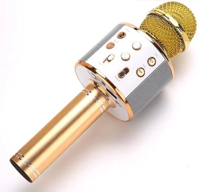 Mikrofon bezdrátový dětský Selfie / FM Radio / USB / REC na baterie 5 barev