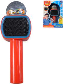 Mikrofon dětský karaoke s melodií na baterie LED Světlo Zvuk plast Mikrofon dětský karaoke s melodií na baterie LED Světlo Zvuk plast