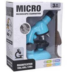 Mikroskop 21cm s držákem na mobil Zvětšení 100x, 400x, 1200x. Mikroskop 21cm s držákem na mobil Zvětšení 100x, 400x, 1200x.