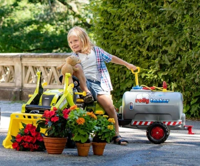 Milly Mally Cisterna s pumpou a stříkačkou Rolly Toys šedá