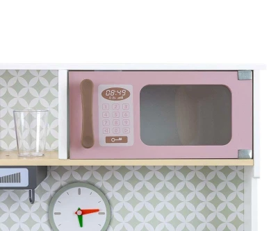 Milly Mally Dětská dřevěná kuchyňka Bjorn Pink