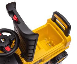 Milly Mally Dětské odrážedlo bagr se zvukem CAT Excavator žlutý