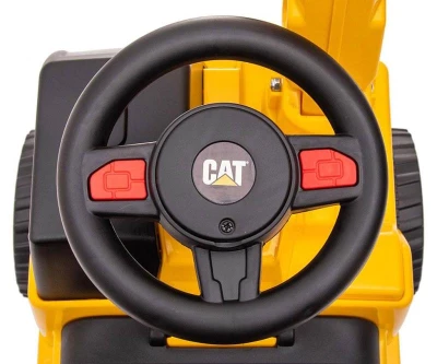 Milly Mally Dětské odrážedlo bagr se zvukem CAT Excavator žlutý
