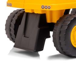 Milly Mally Dětské odrážedlo bagr se zvukem CAT Excavator žlutý