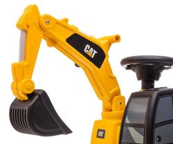 Milly Mally Dětské odrážedlo bagr se zvukem CAT Excavator žlutý