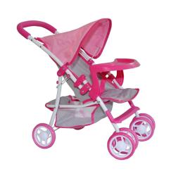 MILLY MALLY Dětský sportovní kočárek pro panenky Kate Prestige Pink