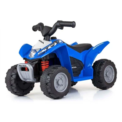 MILLY MALLY Elektrická čtyřkolka Honda ATV modrá MILLY MALLY Elektrická čtyřkolka Honda ATV modrá