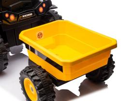 Milly Mally Elektrický traktor s vlečkou Farmer žlutý