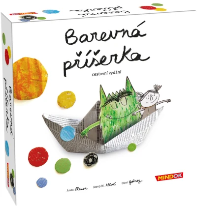 Mindok HRA Barevná příšerka cestovní vydání (společenská hra)