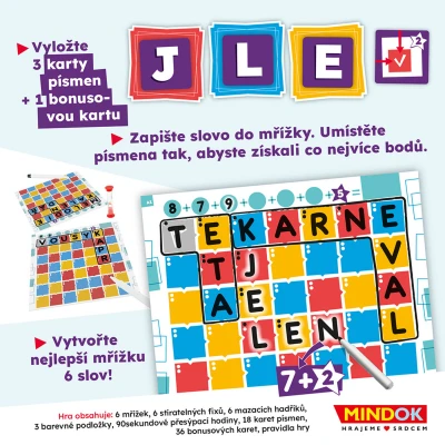Mindok HRA Barvy slov (společenská hra)