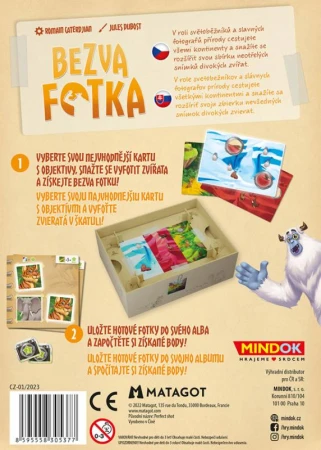 Mindok HRA Bezva fotka (společenská hra)