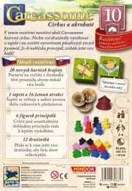 Mindok HRA Carcassonne: Cirkus a akrobaté 10. rozšíření (2025)