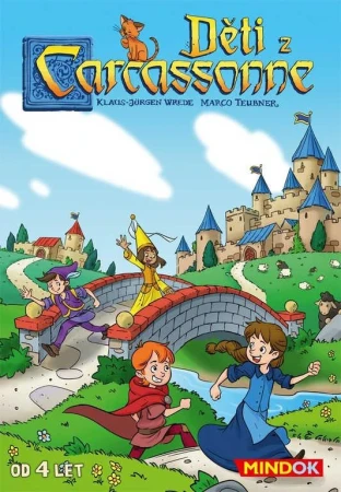 Mindok HRA Carcassonne děti (společenská hra)