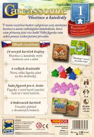 Mindok HRA Carcassonne: Hostince a katedrály 1. rozšíření (2025)