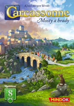 Mindok HRA Carcassonne: Mosty a hrady 8. rozšíření (2025) Mindok HRA Carcassonne: Mosty a hrady 8. rozšíření (2025)