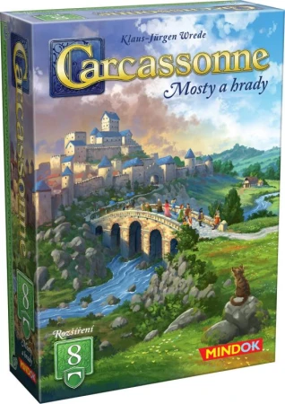 Mindok HRA Carcassonne: Mosty a hrady 8. rozšíření (2025)