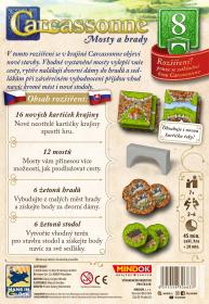 Mindok HRA Carcassonne: Mosty a hrady 8. rozšíření (2025)