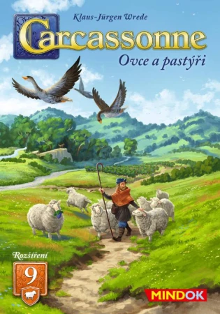 Mindok HRA Carcassonne: Ovce a pastýři 9. rozšíření (2025) Mindok HRA Carcassonne: Ovce a pastýři 9. rozšíření (2025)