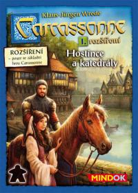 Mindok HRA Carcassonne rozšíření 1 Hostince a katedrály (společenská hra)
