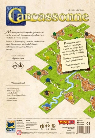 Mindok HRA Carcassonne (společenská hra)