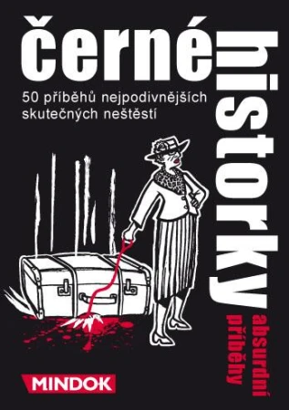 Mindok HRA Černé historky - ABSURDNÍ (společenská hra) Mindok HRA Černé historky - ABSURDNÍ (společenská hra)