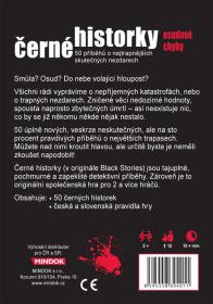 Mindok HRA Černé historky - OSUDOVÉ CHYBY (společenská hra)