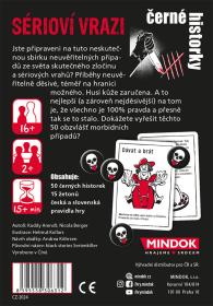 Mindok HRA Černé historky - Sérioví vrazi (společenská hra)