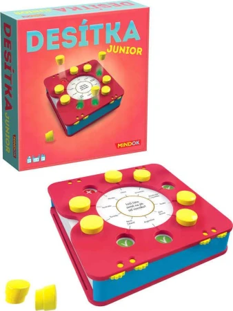 Mindok HRA Desítka Junior (společenská hra)